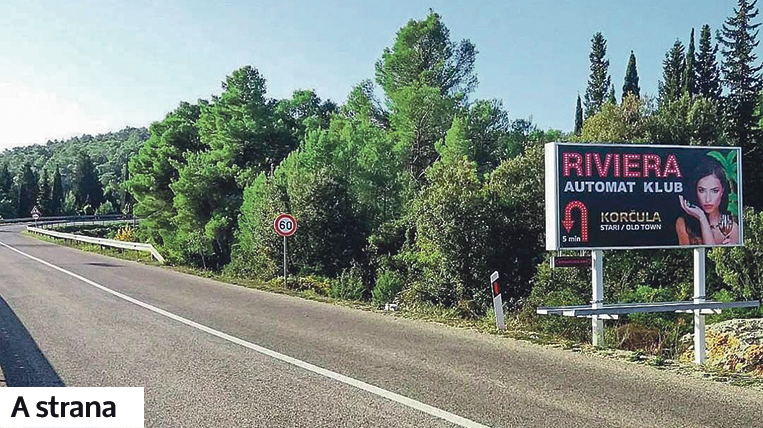 Bilboard Korčula